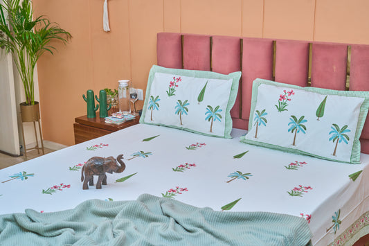Baagh-e-neel Bedsheet