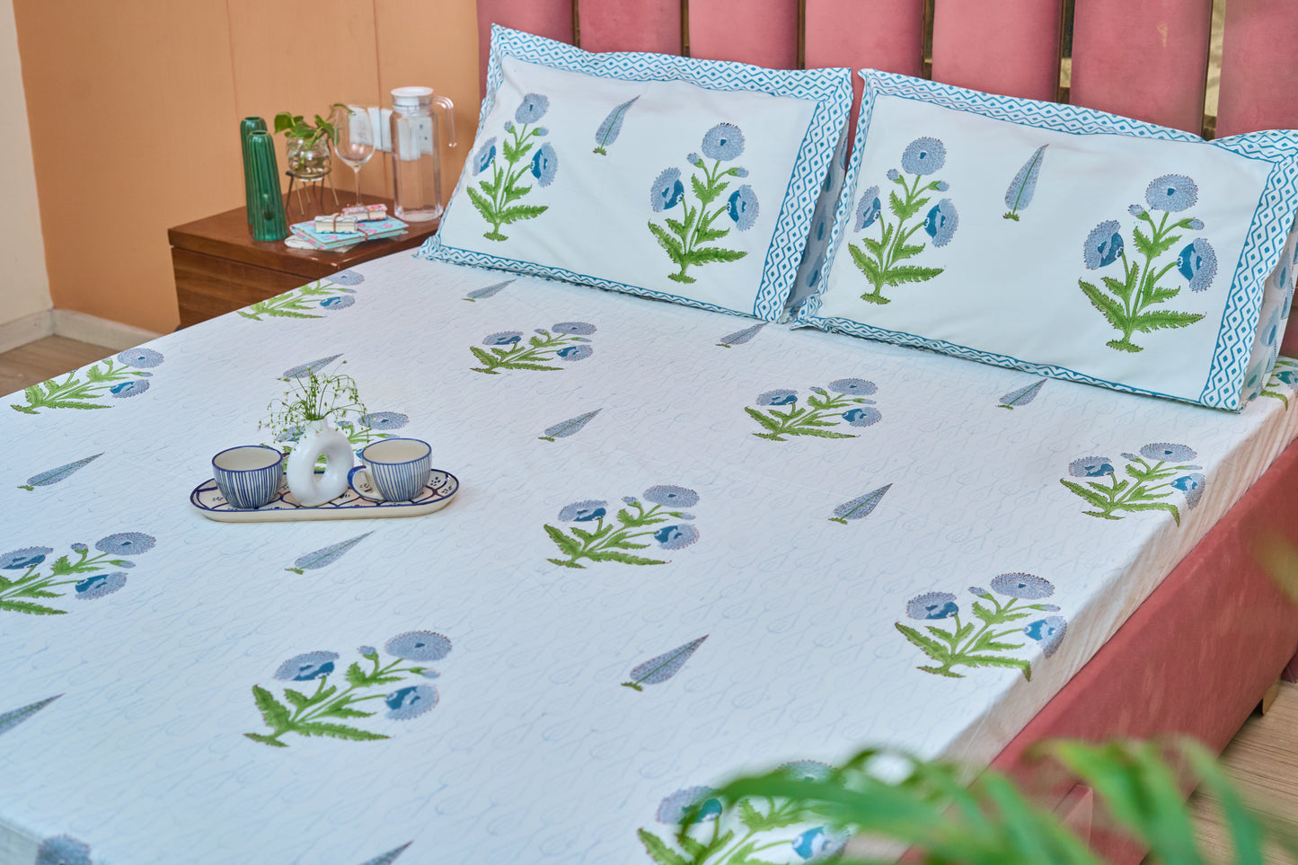 Subah-e-gul Bedsheet