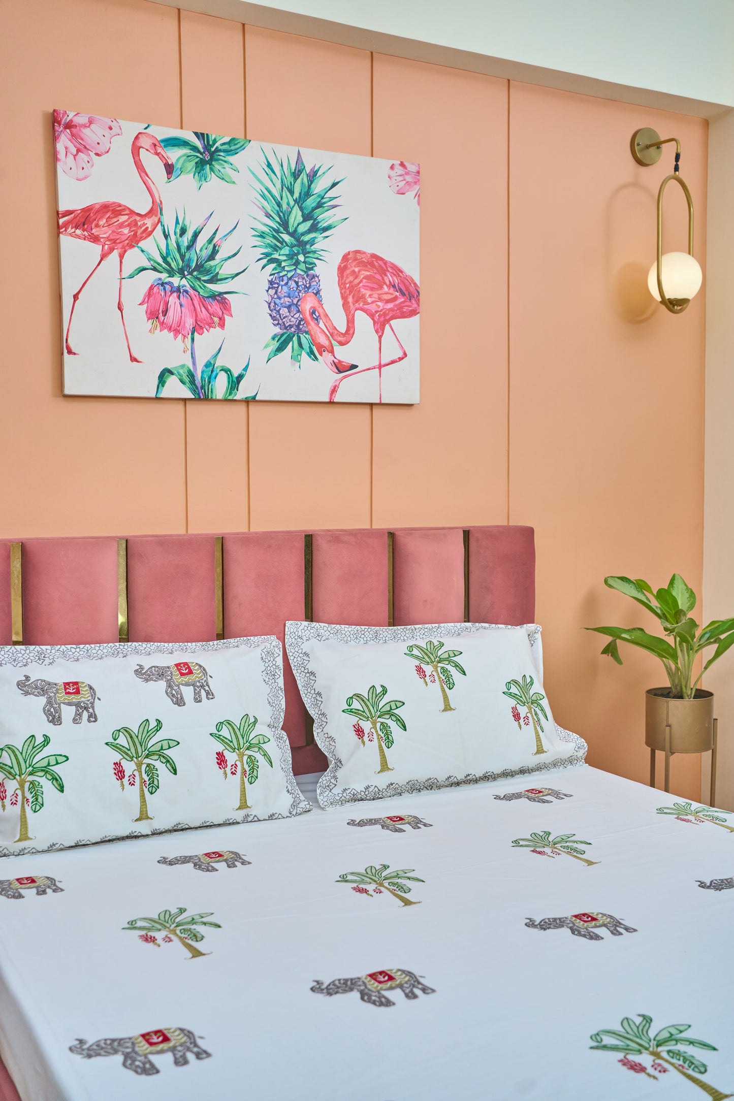 Subah-e-gul Bedsheet
