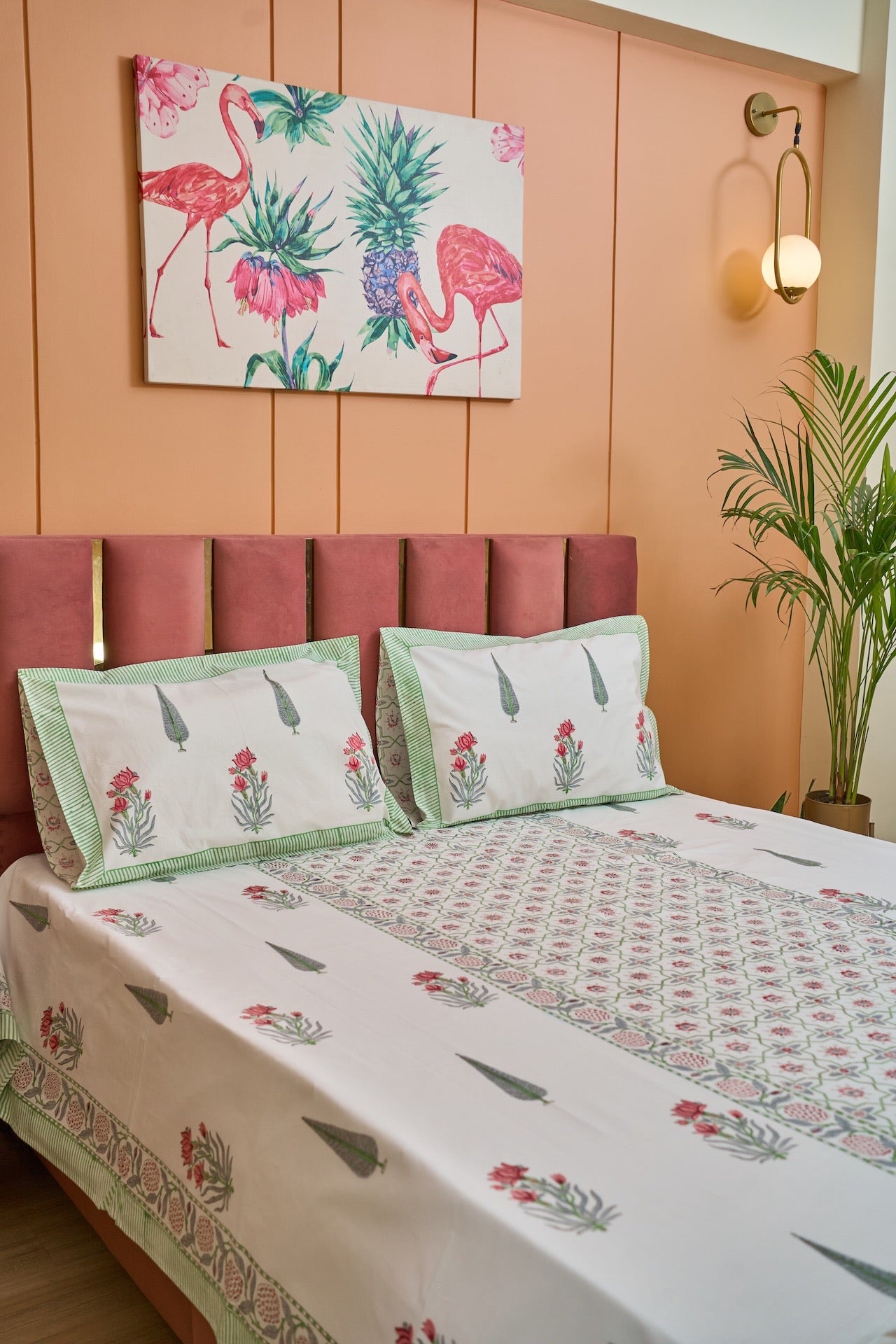 Subh-e-gul Bedsheet
