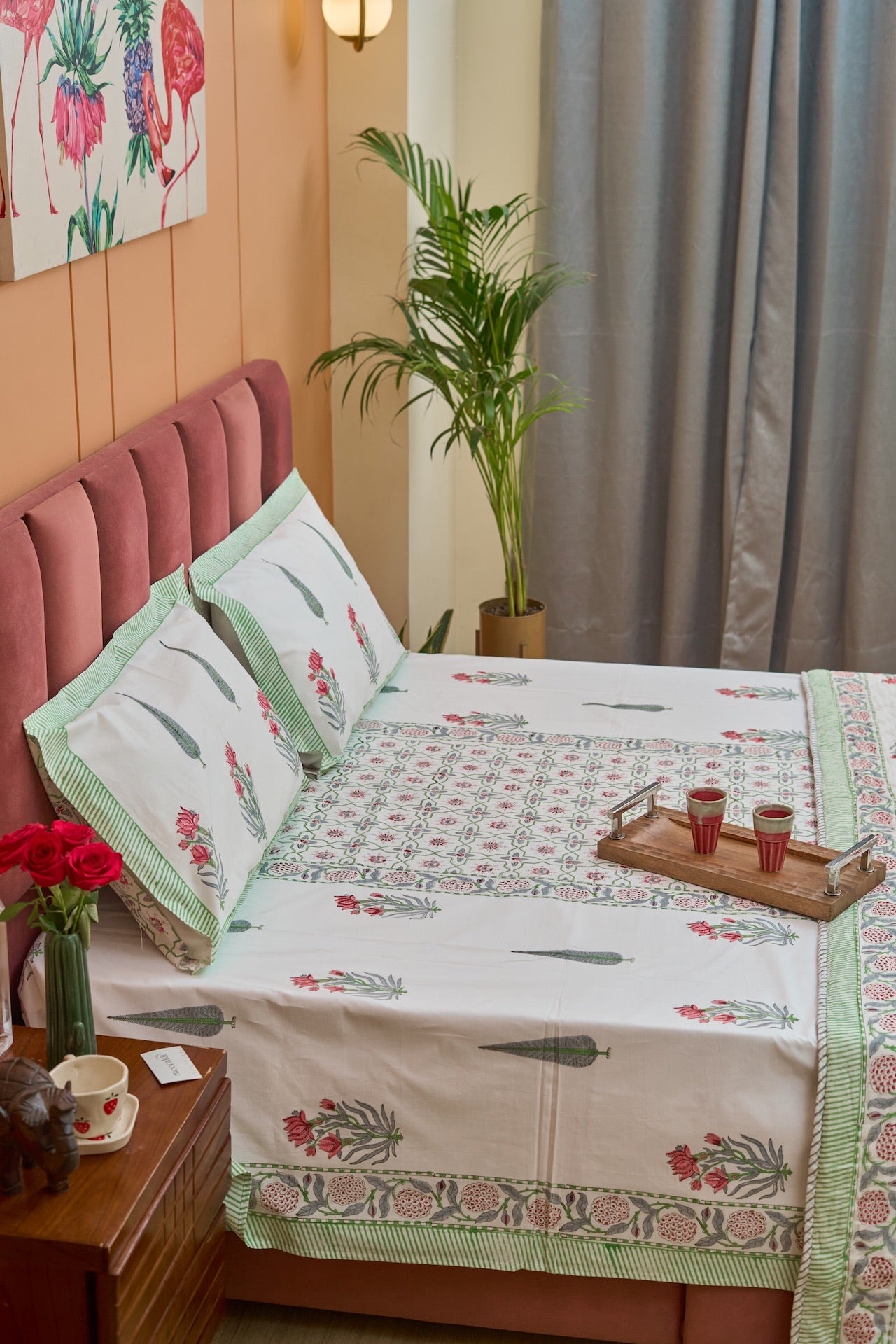 Subh-e-gul Bedsheet