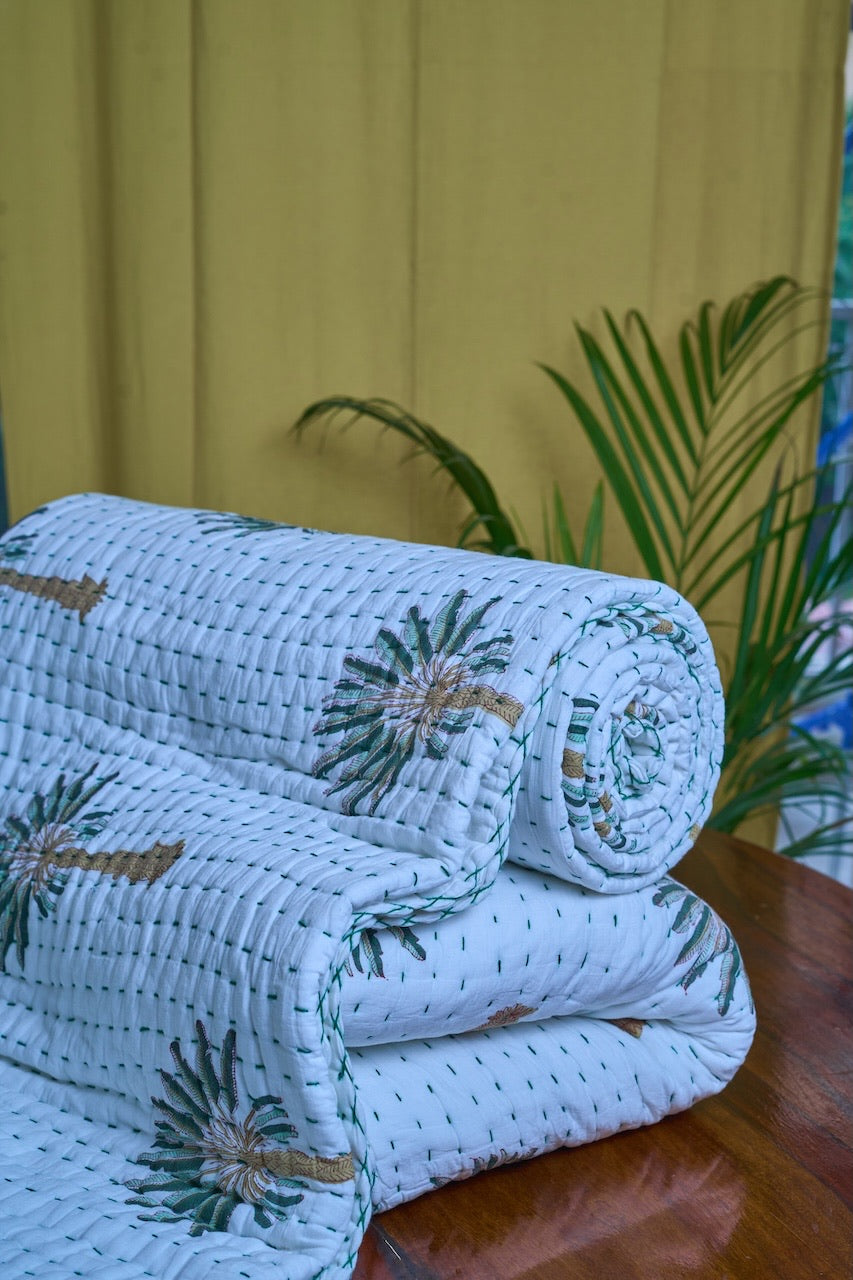 Baagh-e-haryali Quilt