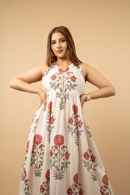 Gulzaar dress Red
