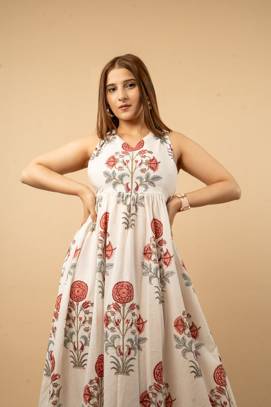 Gulzaar dress Red