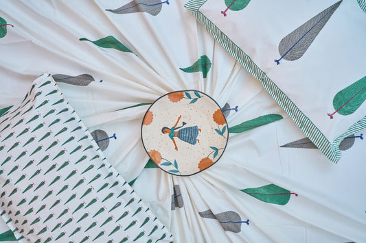 Subh-e-gul Bedsheet