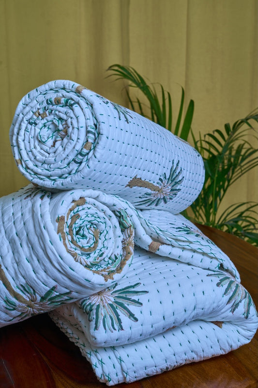 Baagh-e-haryali Quilt